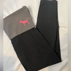 Victoria Secret Fold Over Yoga Leggings